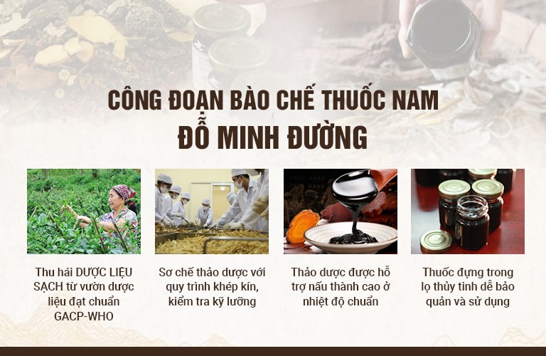 Công thức bào chế cao thuốc Mề đay Đỗ Minh